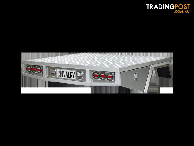 S3 1650MM UNISTRUT FLOOR SERVICE BODY (1800MML BASE) FLAT ALLOY WITH 2 DOOR RAW ALLOY - photo 4 of 5