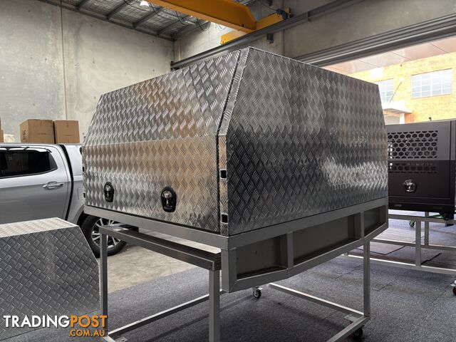 STOCK CLEARANCE LAST 1 LEFT X3 CANOPY ONLY CHECKER PLATE RAW ALLOY ï¼SYDNEY...
