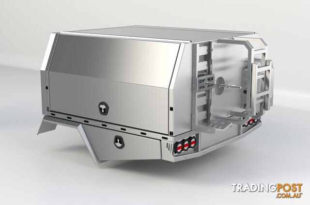 T3/X3 4WD COMBO 1800MM L TRAY AND CANOPY RAW ALLOY