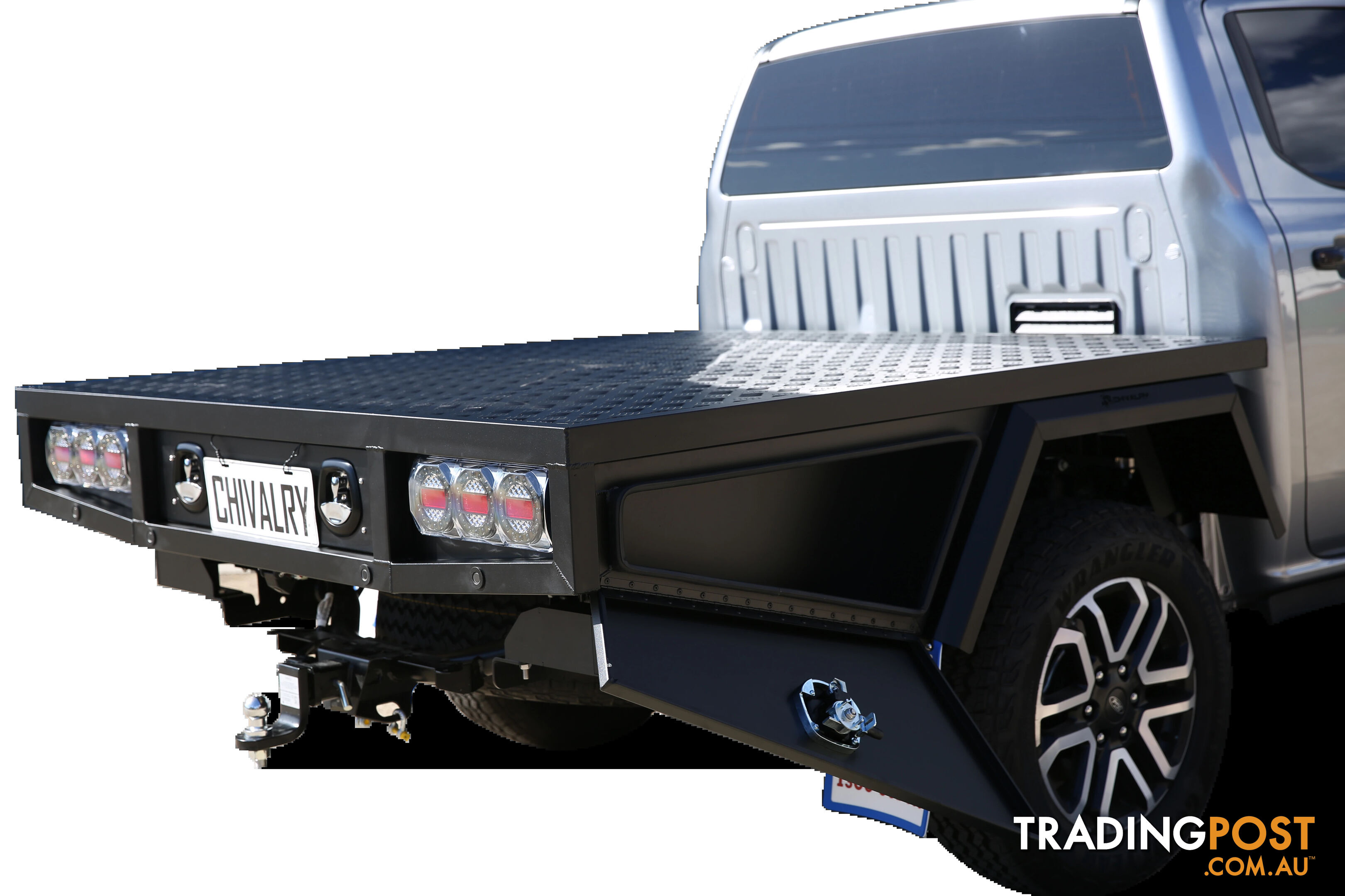 T3-1800 DUAL CAB TRAY BLACK