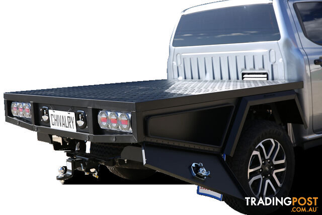 T3-1800 DUAL CAB TRAY BLACK