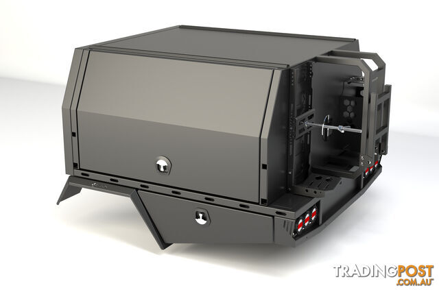 T3/X3 4WD COMBO 1650MM L CANOPY WITH 1800 TRAY RAW ALLOY - photo 2 of 5