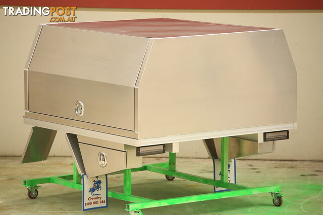 T1/X1 1800MM CANOPY AND TRAY 2 DOORS RAW ALLOY - photo 2 of 13