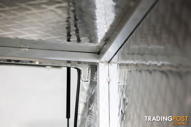 T1/X1 1800MM CANOPY AND TRAY 2 DOORS RAW ALLOY - photo 5 of 13