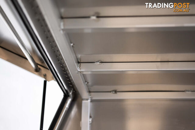 T1/X1 1800MM CANOPY AND TRAY 2 DOORS RAW ALLOY - photo 3 of 13