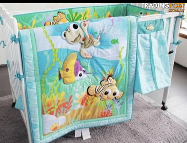 For sale baby boys under the sea blanket