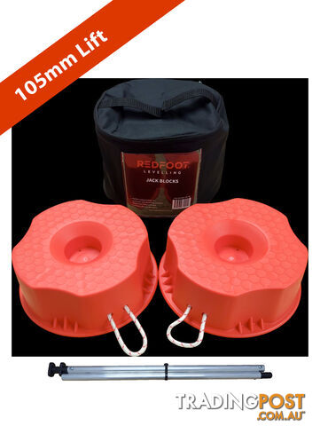 Redfoot Jack Blocks + Positioning Pole