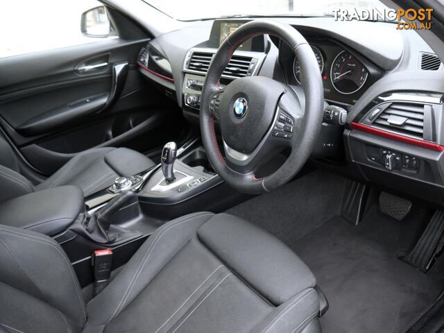 2017 BMW 1 18ISPORTLINE F20LCIMY17 5D HATCHBACK