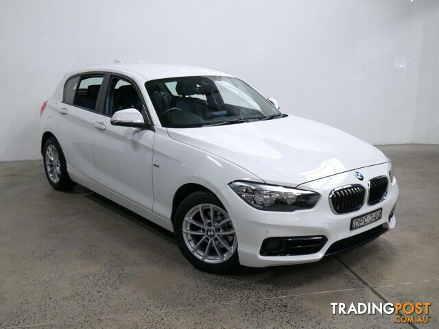 2017 BMW 1 18ISPORTLINE F20LCIMY17 5D HATCHBACK