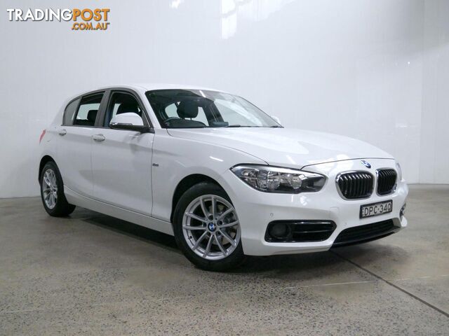 2017 BMW 1 18ISPORTLINE F20LCIMY17 5D HATCHBACK