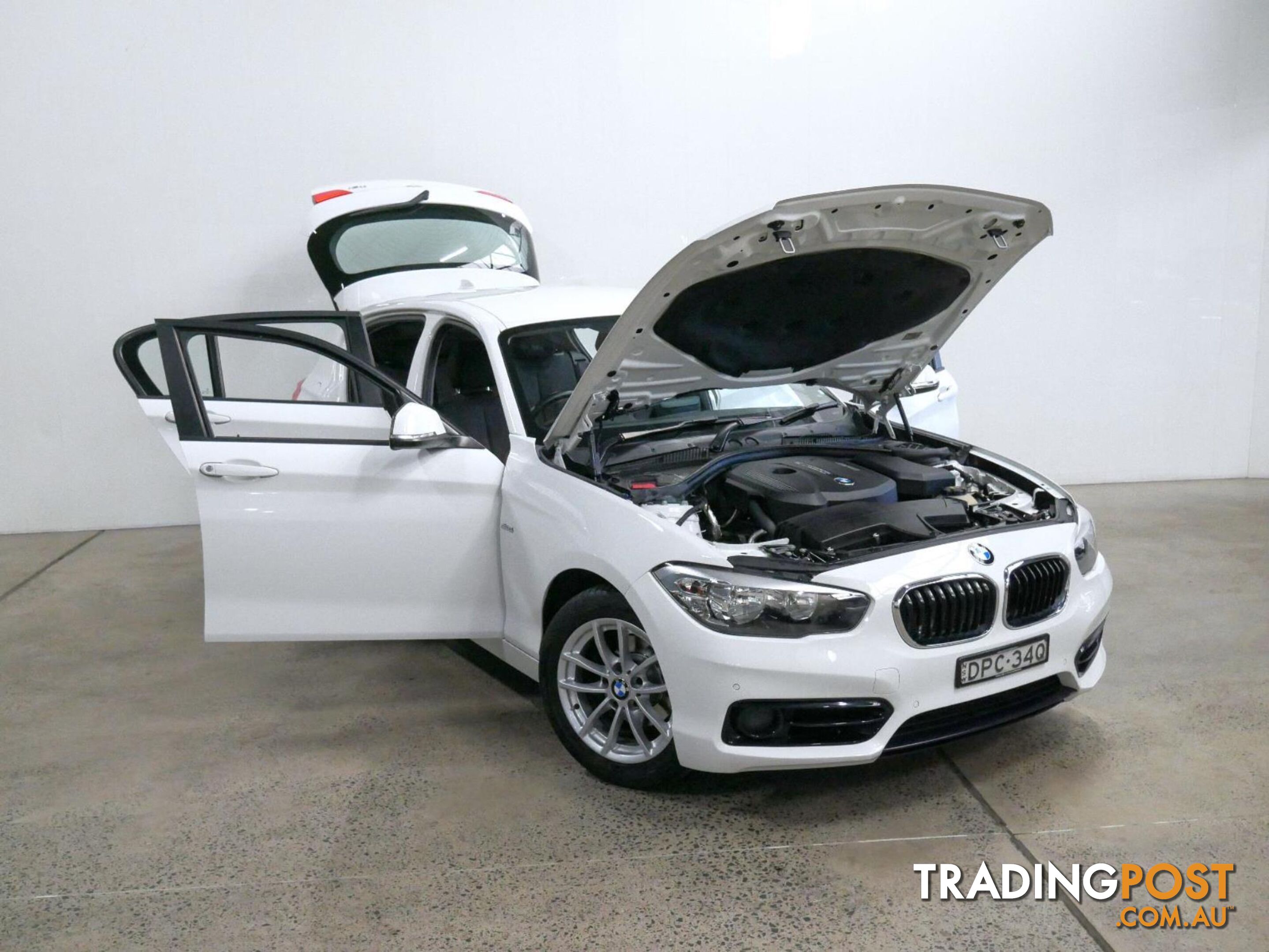 2017 BMW 1 18ISPORTLINE F20LCIMY17 5D HATCHBACK