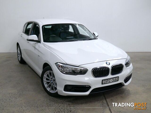 2017 BMW 1 18ISPORTLINE F20LCIMY17 5D HATCHBACK