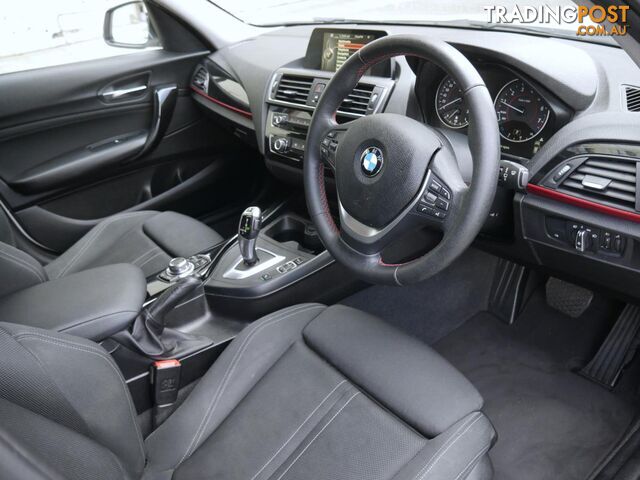 2017 BMW 1 18ISPORTLINE F20LCIMY17 5D HATCHBACK