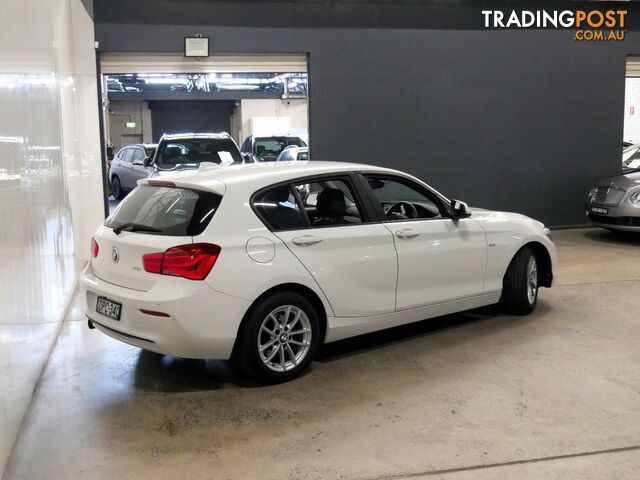 2017 BMW 1 18ISPORTLINE F20LCIMY17 5D HATCHBACK