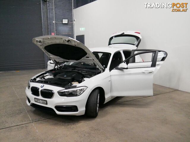 2017 BMW 1 18ISPORTLINE F20LCIMY17 5D HATCHBACK