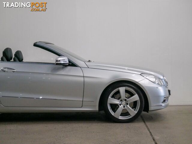 2010 MERCEDES-BENZ E350 AVANTGARDE 207 2D CABRIOLET