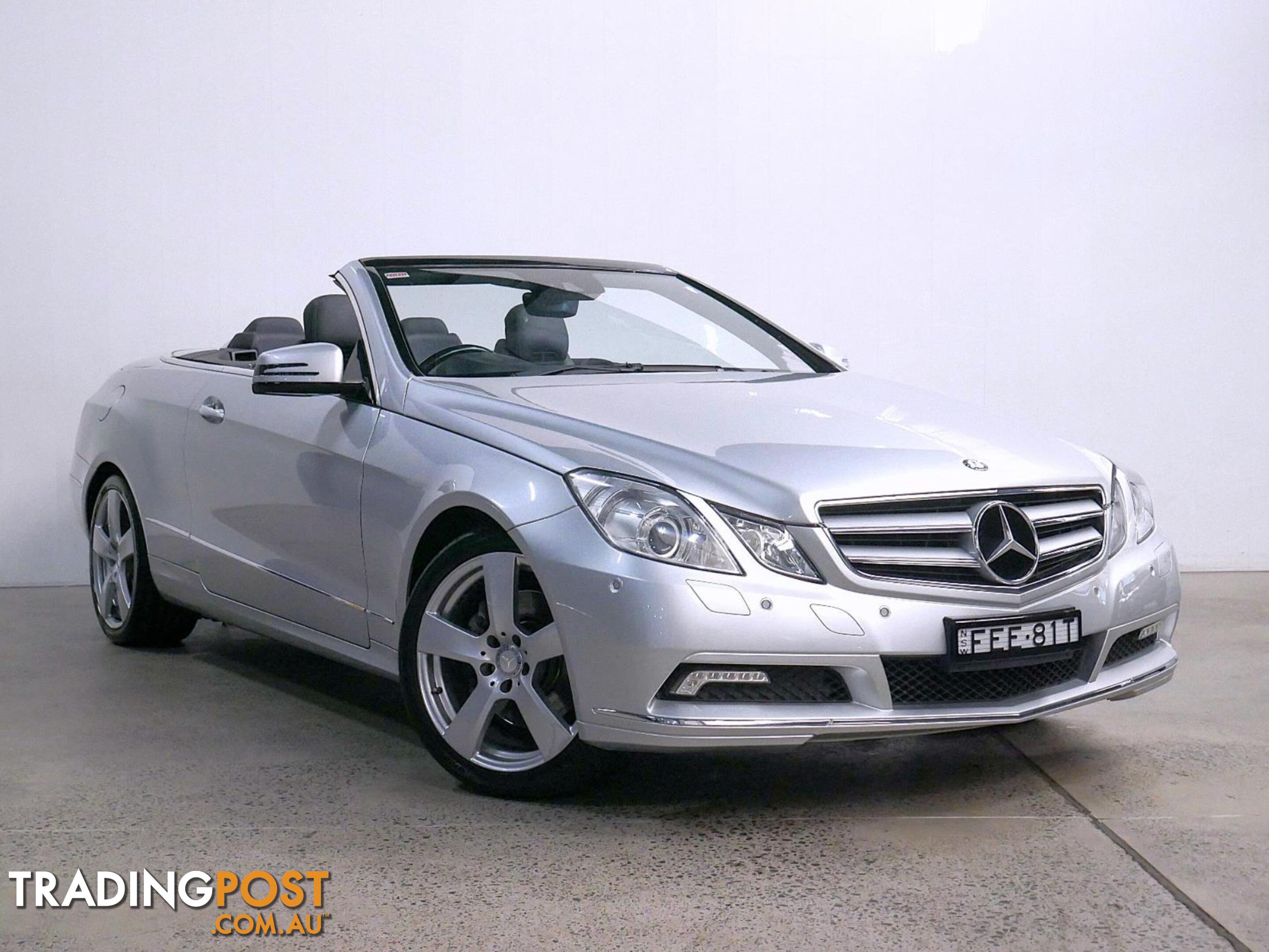 2010 MERCEDES-BENZ E350 AVANTGARDE 207 2D CABRIOLET