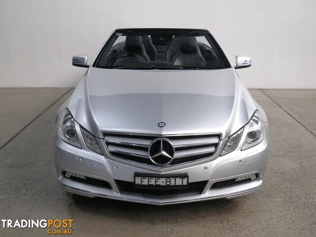 2010 MERCEDES-BENZ E350 AVANTGARDE 207 2D CABRIOLET