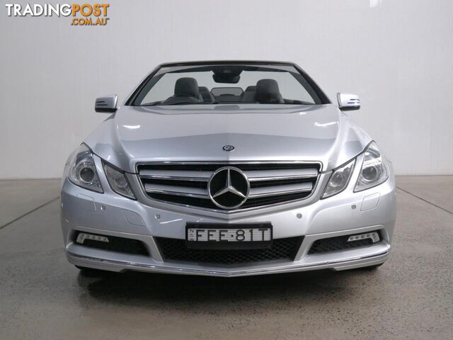 2010 MERCEDES-BENZ E350 AVANTGARDE 207 2D CABRIOLET