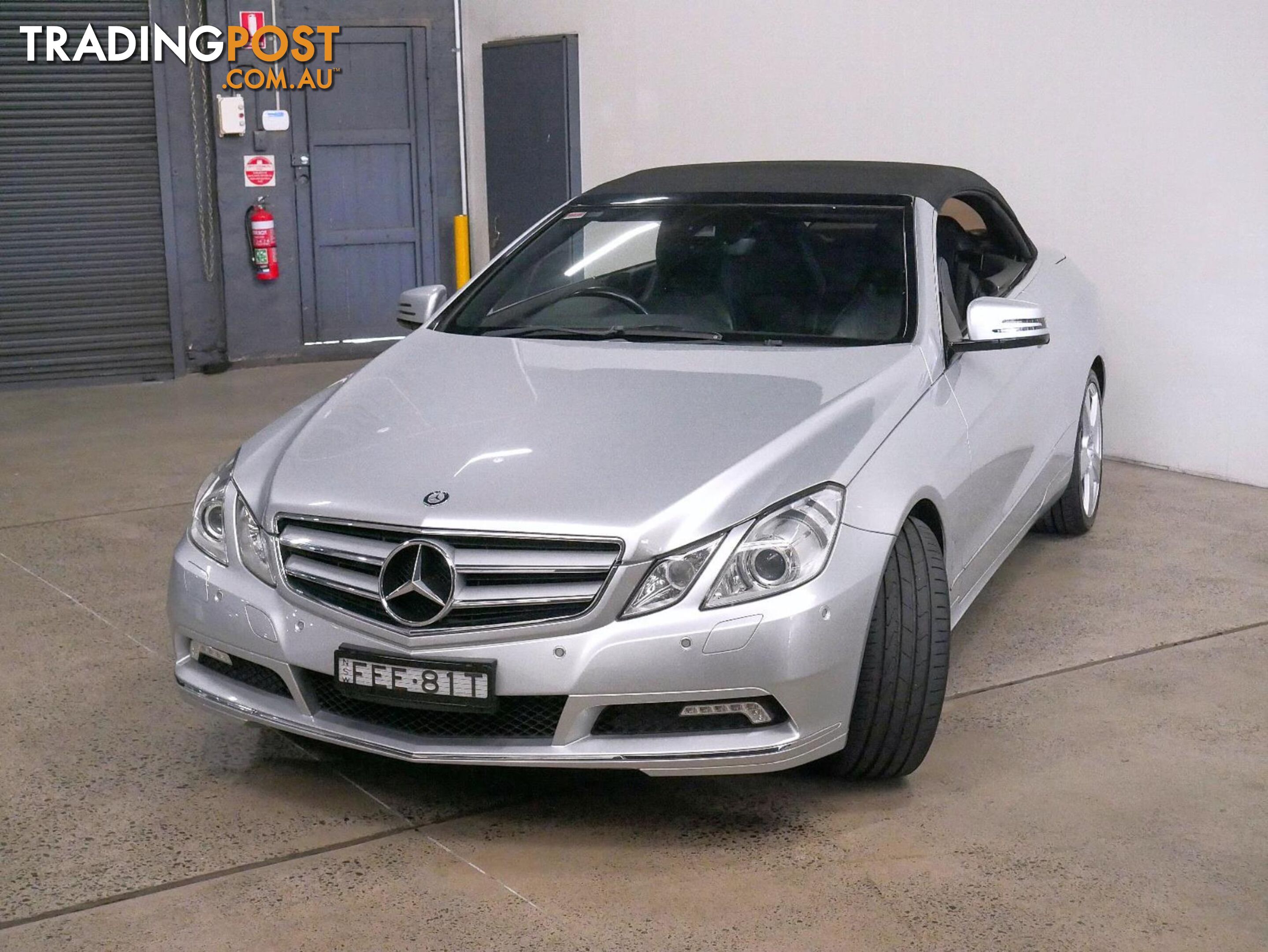 2010 MERCEDES-BENZ E350 AVANTGARDE 207 2D CABRIOLET