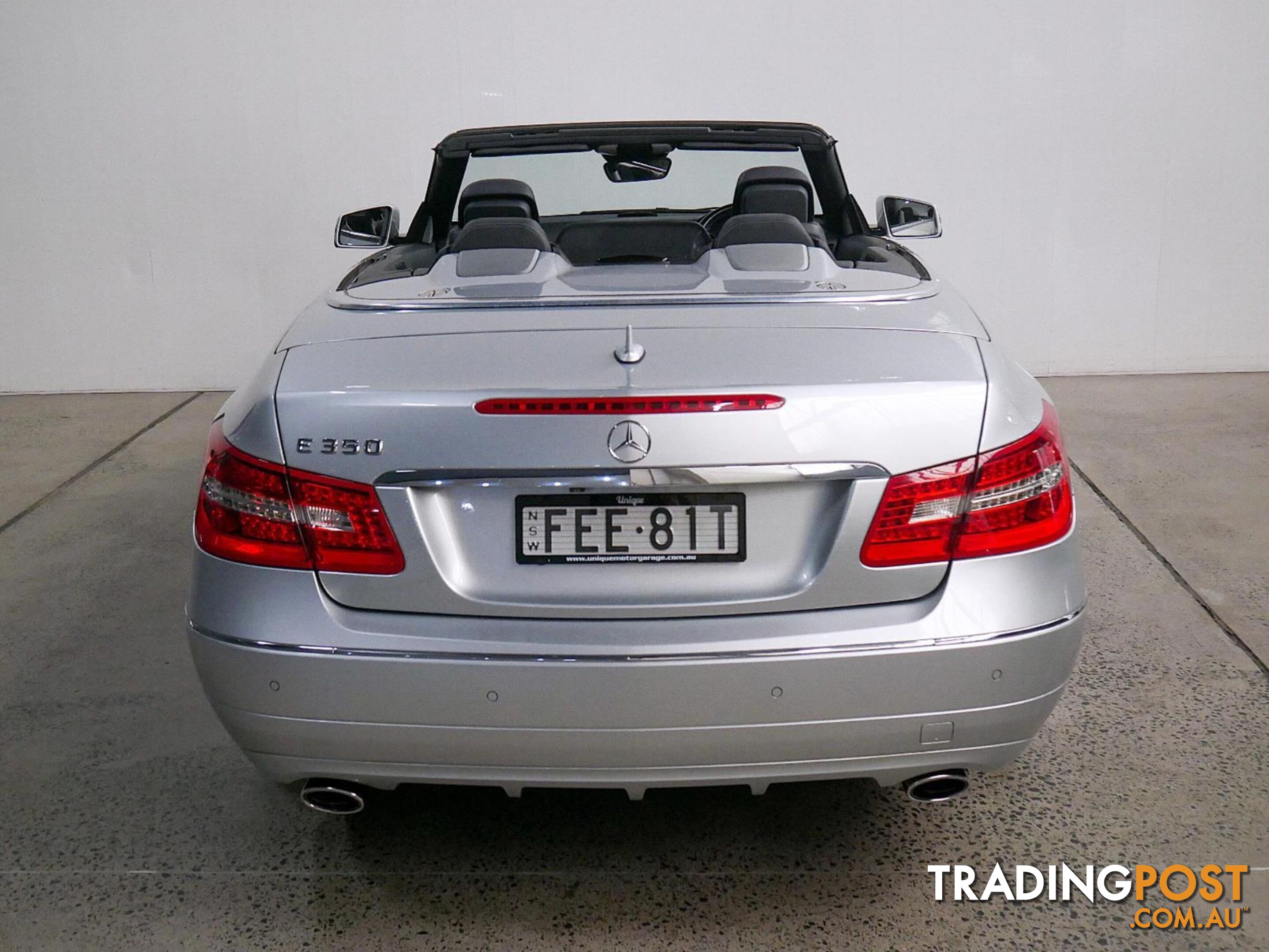 2010 MERCEDES-BENZ E350 AVANTGARDE 207 2D CABRIOLET