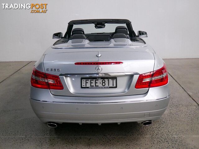 2010 MERCEDES-BENZ E350 AVANTGARDE 207 2D CABRIOLET