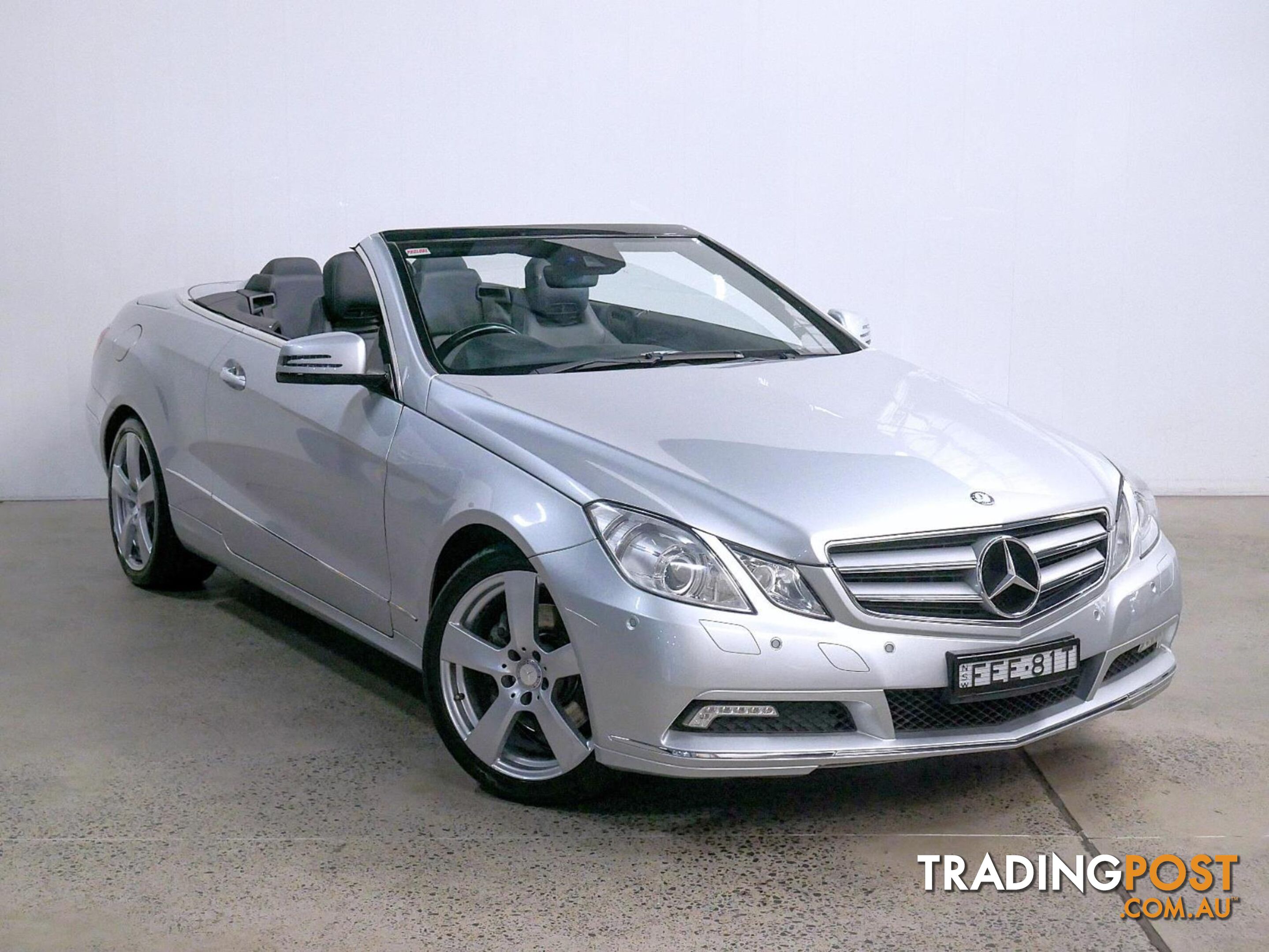 2010 MERCEDES-BENZ E350 AVANTGARDE 207 2D CABRIOLET