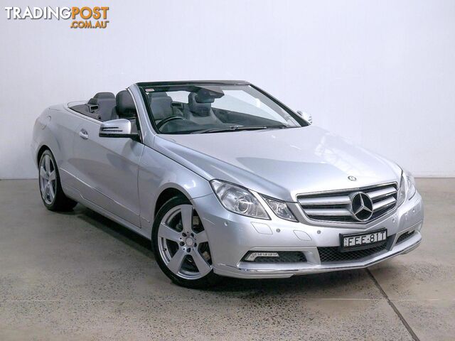 2010 MERCEDES-BENZ E350 AVANTGARDE 207 2D CABRIOLET