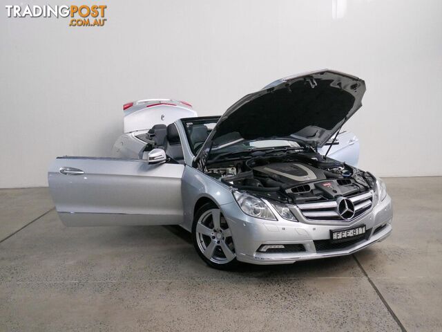 2010 MERCEDES-BENZ E350 AVANTGARDE 207 2D CABRIOLET