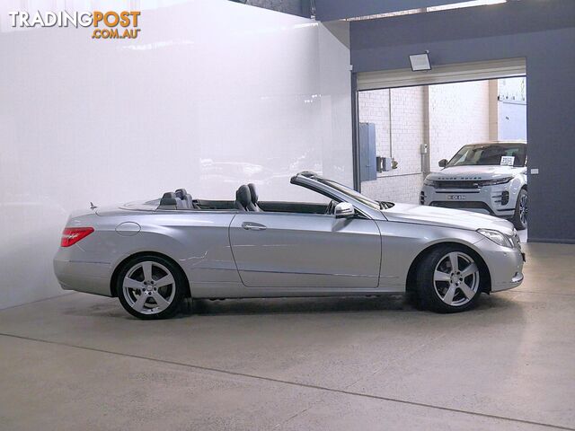 2010 MERCEDES-BENZ E350 AVANTGARDE 207 2D CABRIOLET