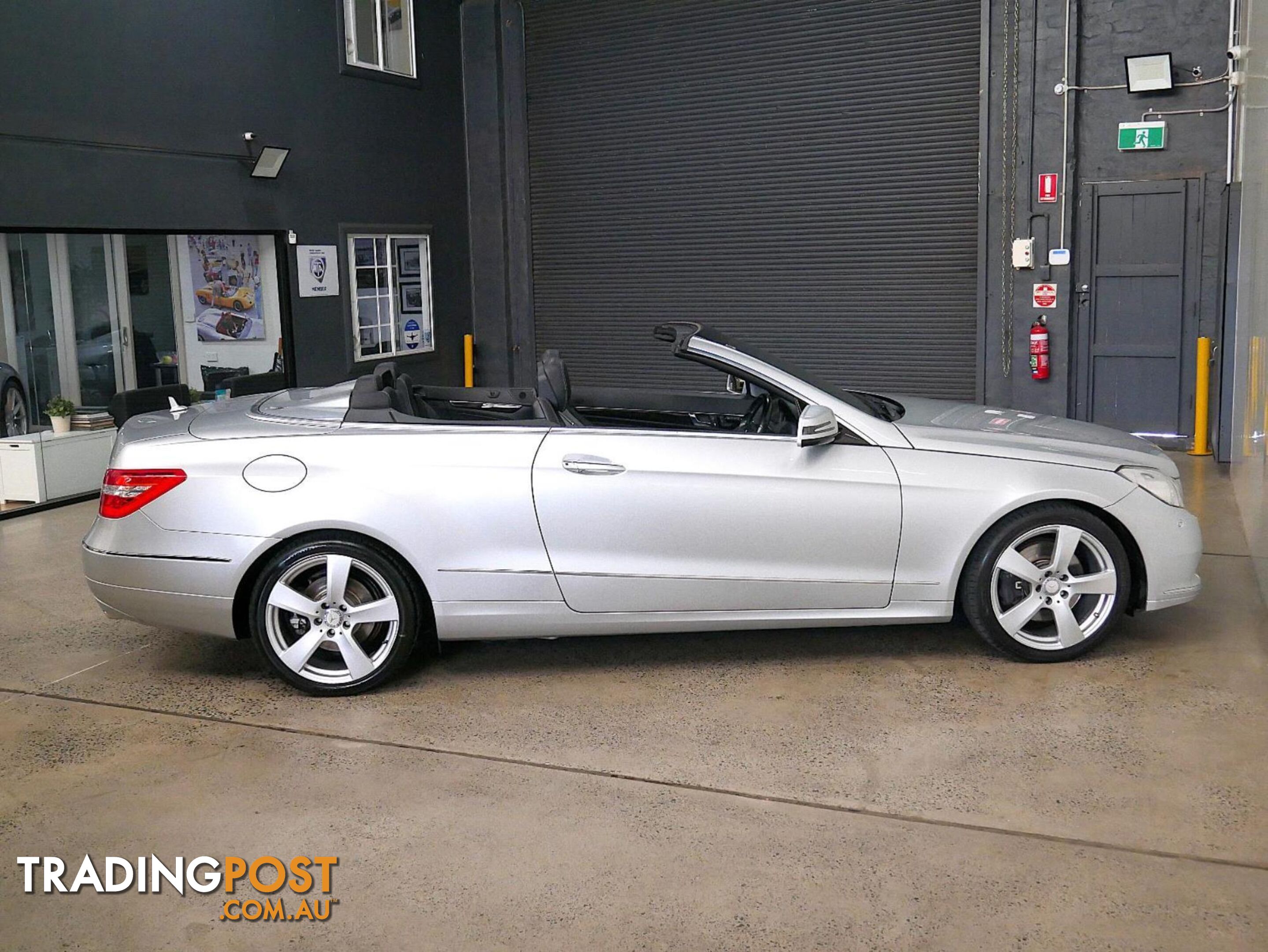 2010 MERCEDES-BENZ E350 AVANTGARDE 207 2D CABRIOLET