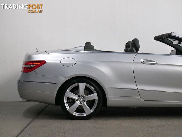 2010 MERCEDES-BENZ E350 AVANTGARDE 207 2D CABRIOLET