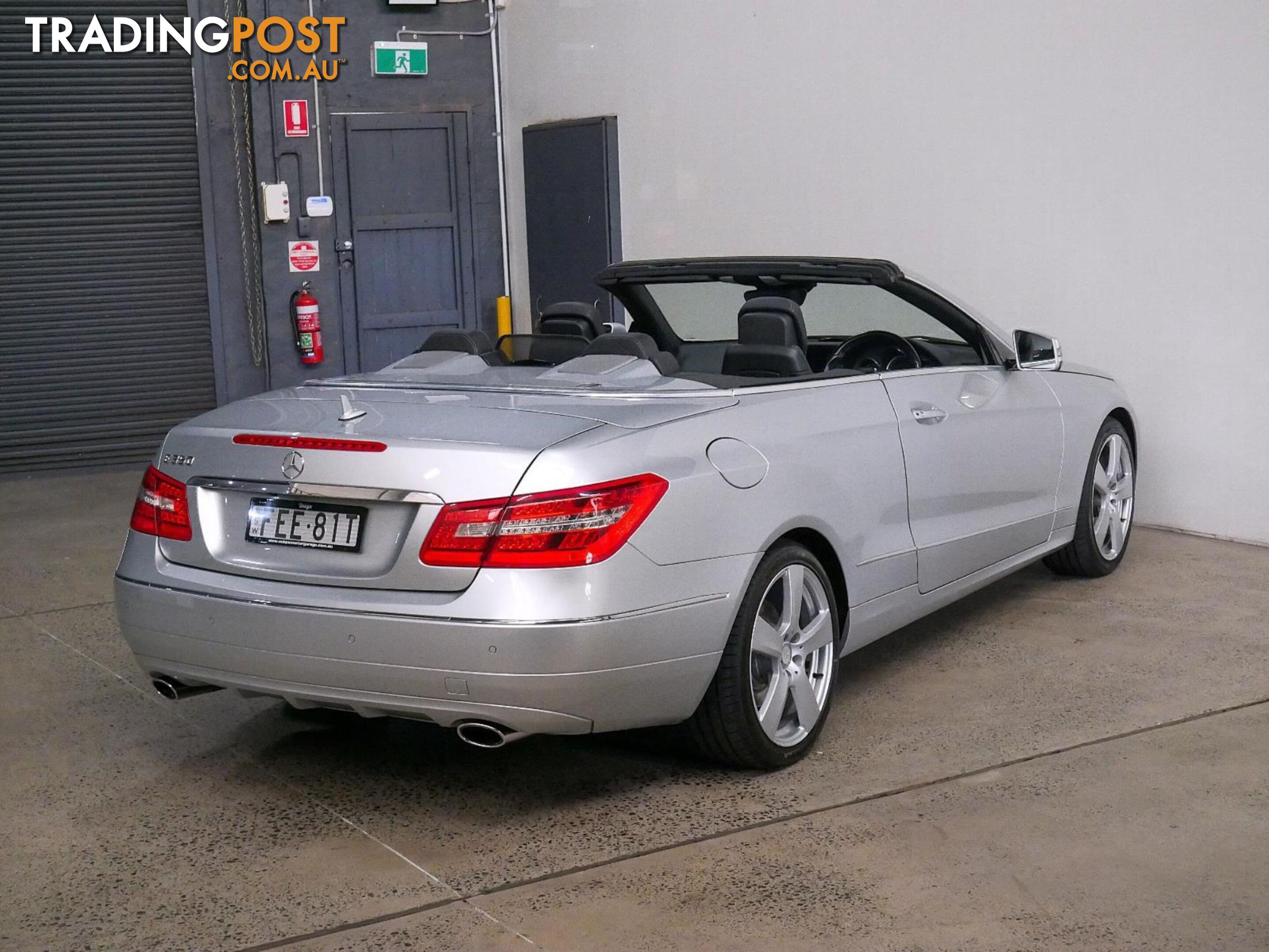 2010 MERCEDES-BENZ E350 AVANTGARDE 207 2D CABRIOLET