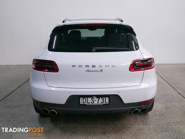 2016 PORSCHE MACAN SDIESEL MY17 4D WAGON