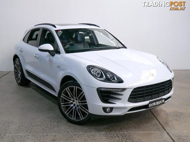 2016 PORSCHE MACAN SDIESEL MY17 4D WAGON