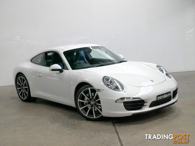 2012 PORSCHE 911 CARRERA 991 2D COUPE