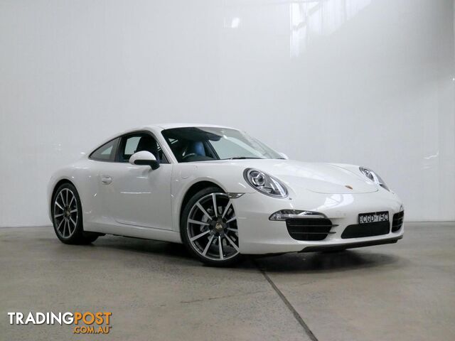 2012 PORSCHE 911 CARRERA 991 2D COUPE