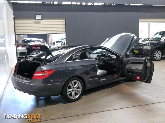 2010 MERCEDES-BENZ E250 CGIELEGANCE 207 2D COUPE