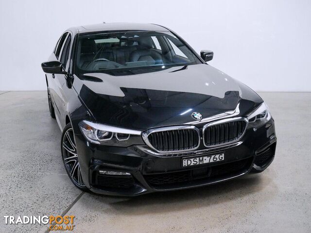 2017 BMW 5 20DMSPORT G30MY18 4D SEDAN