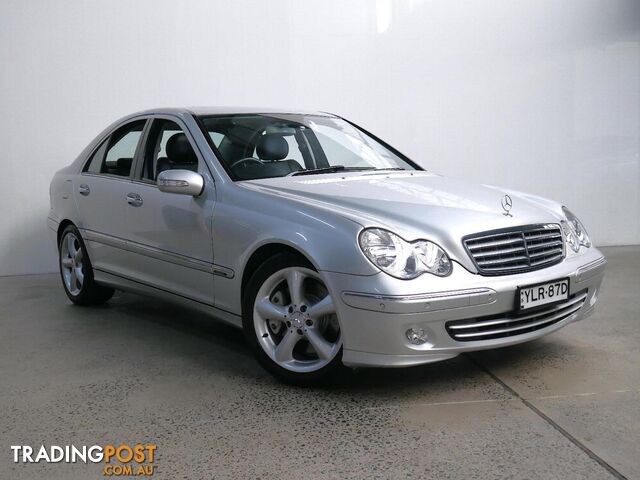 2005 MERCEDES-BENZ C240 ELEGANCE W203UPGRADE 4D SEDAN