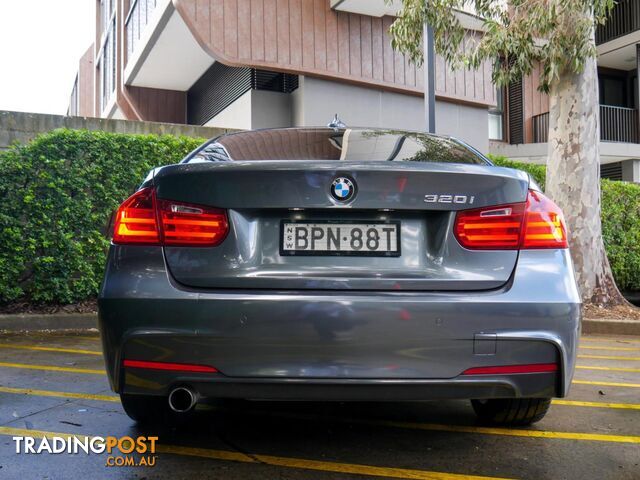 2013 BMW 3 20ISPORTLINE F30 4D SEDAN