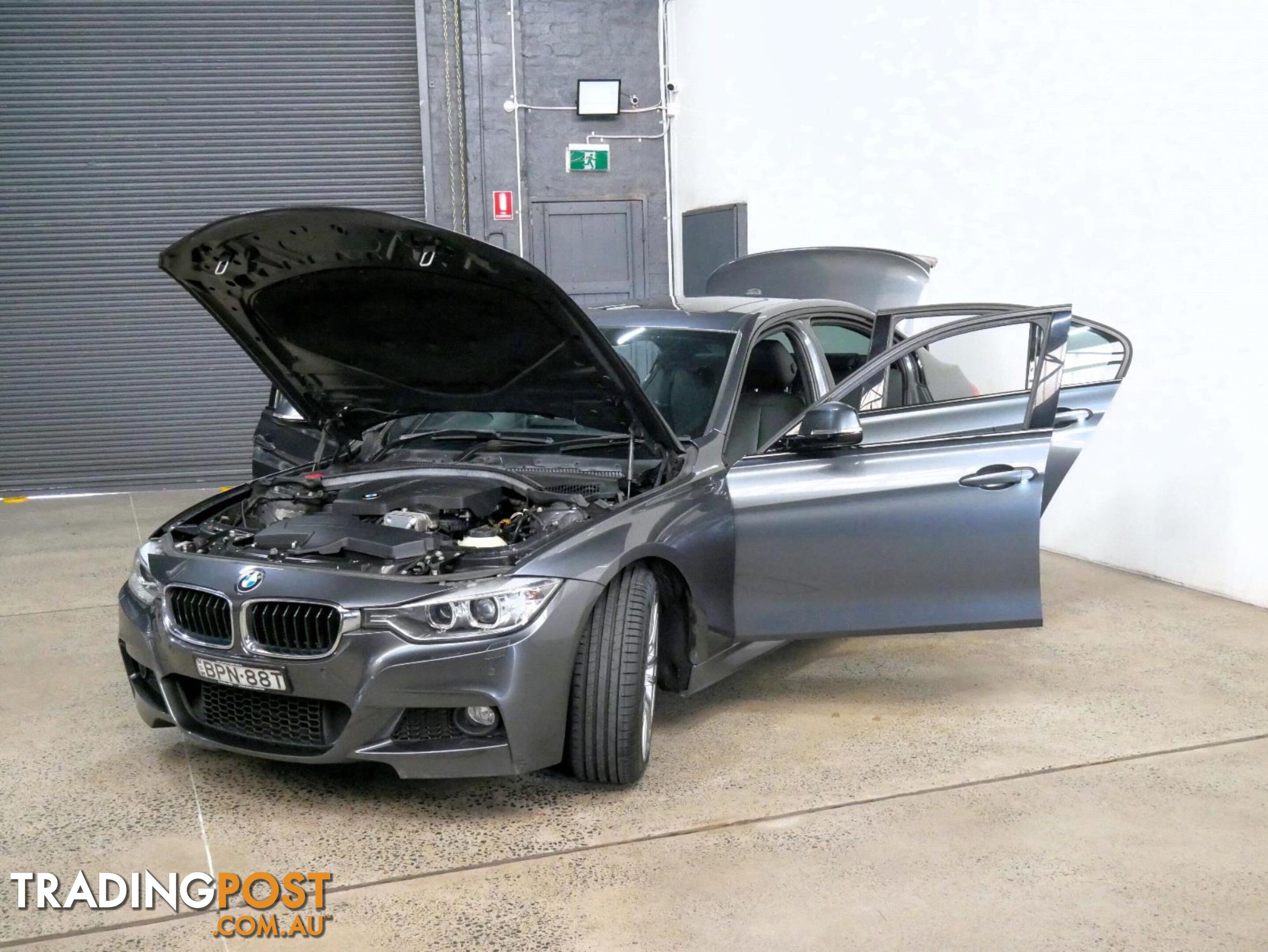 2013 BMW 3 20ISPORTLINE F30 4D SEDAN