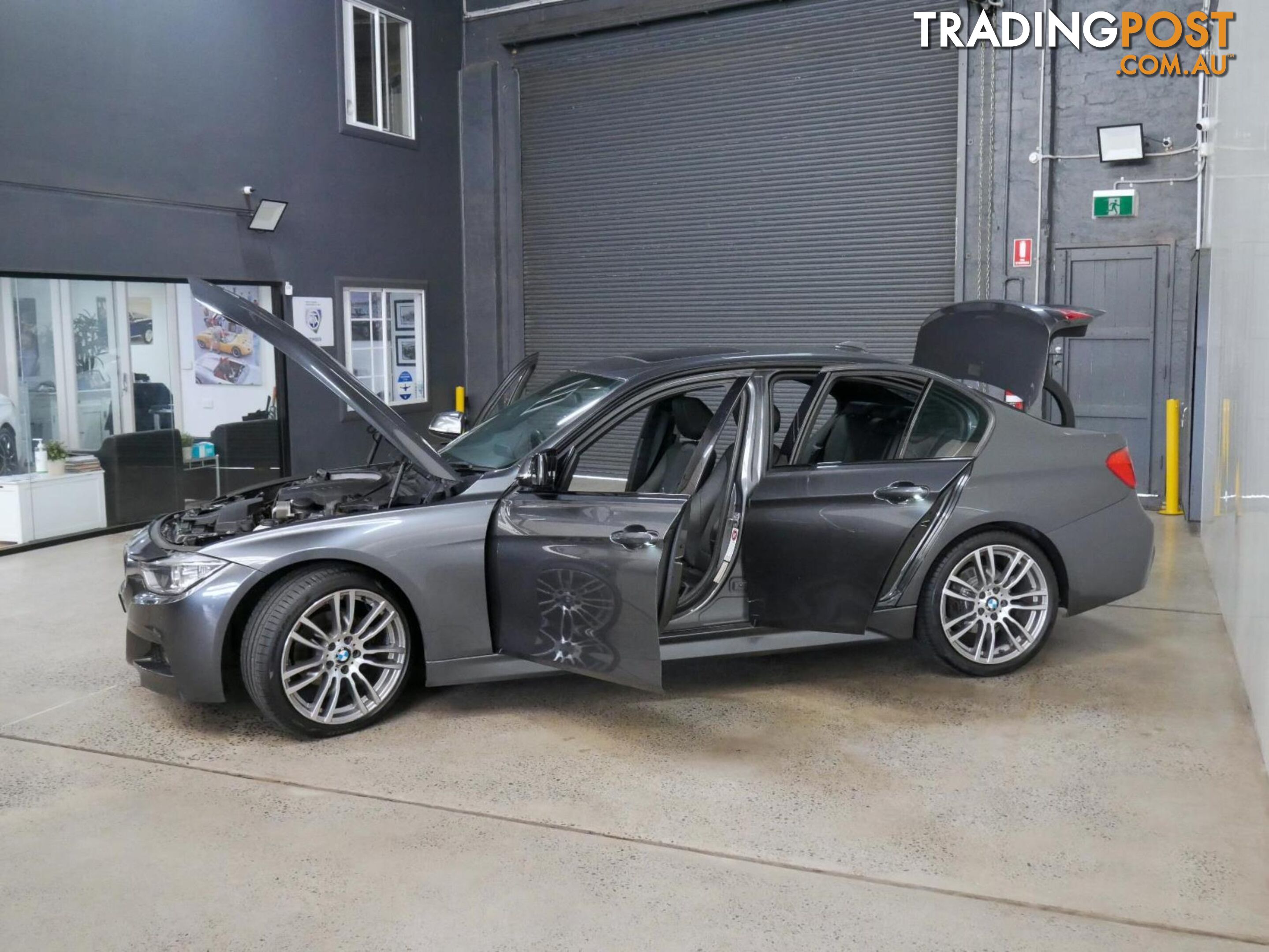 2013 BMW 3 20ISPORTLINE F30 4D SEDAN