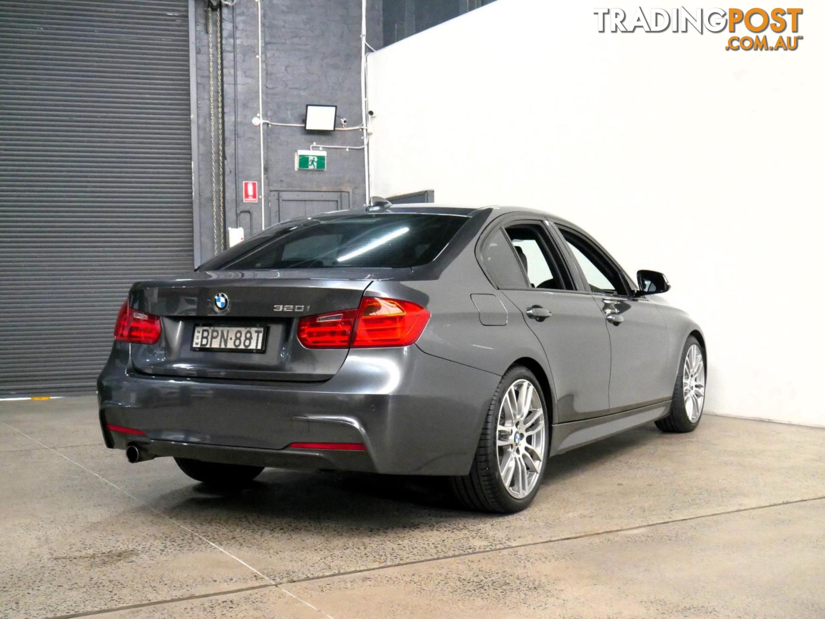 2013 BMW 3 20ISPORTLINE F30 4D SEDAN