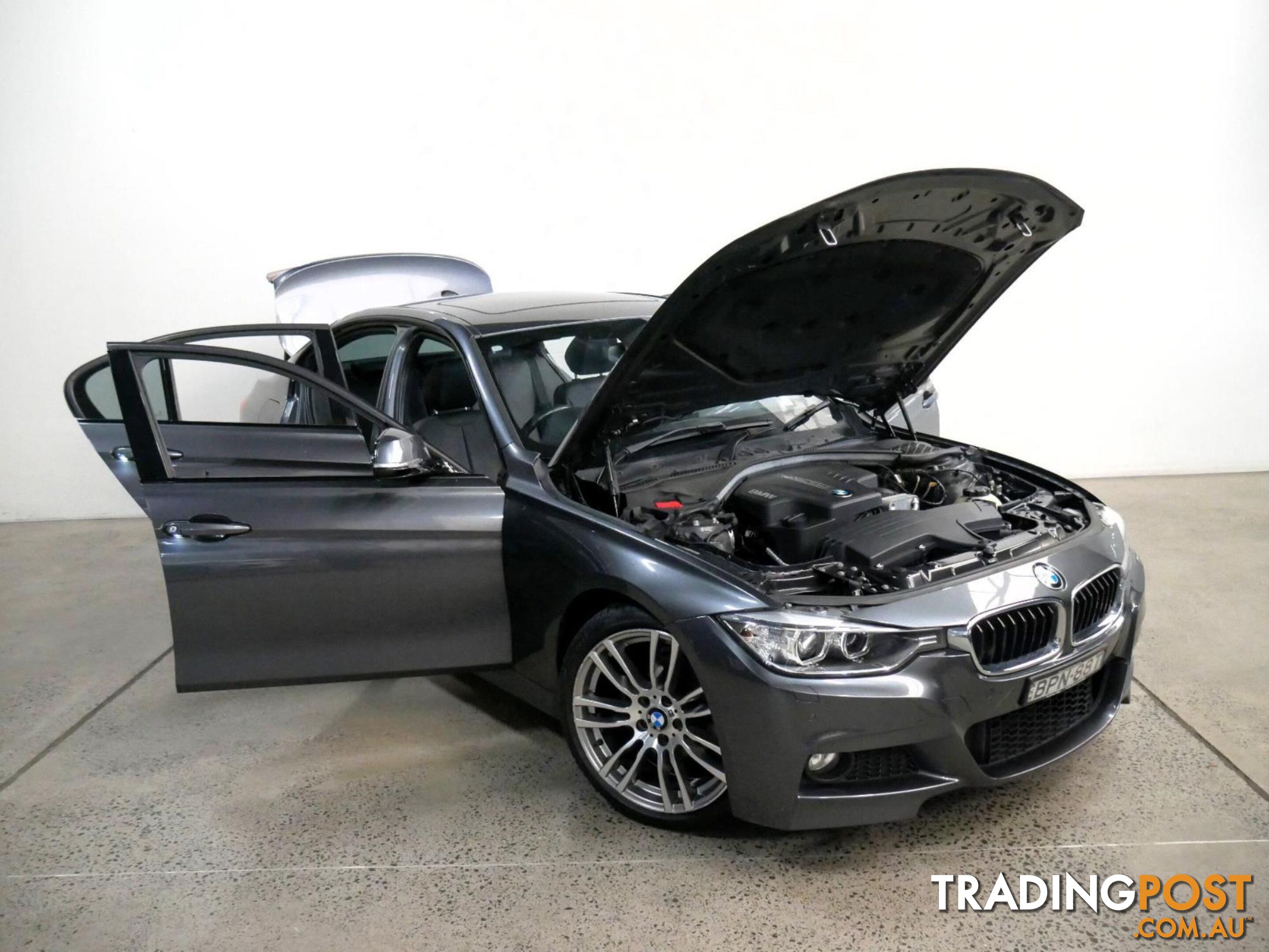 2013 BMW 3 20ISPORTLINE F30 4D SEDAN