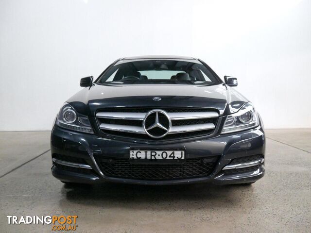 2013 MERCEDES-BENZ C180 BE W204MY13 2D COUPE