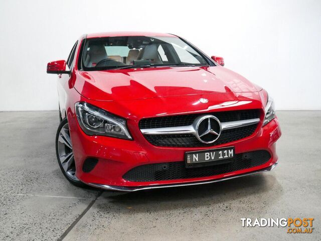 2016 MERCEDES-BENZ CLA 200 117MY17 4D COUPE