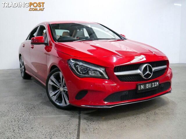 2016 MERCEDES-BENZ CLA 200 117MY17 4D COUPE