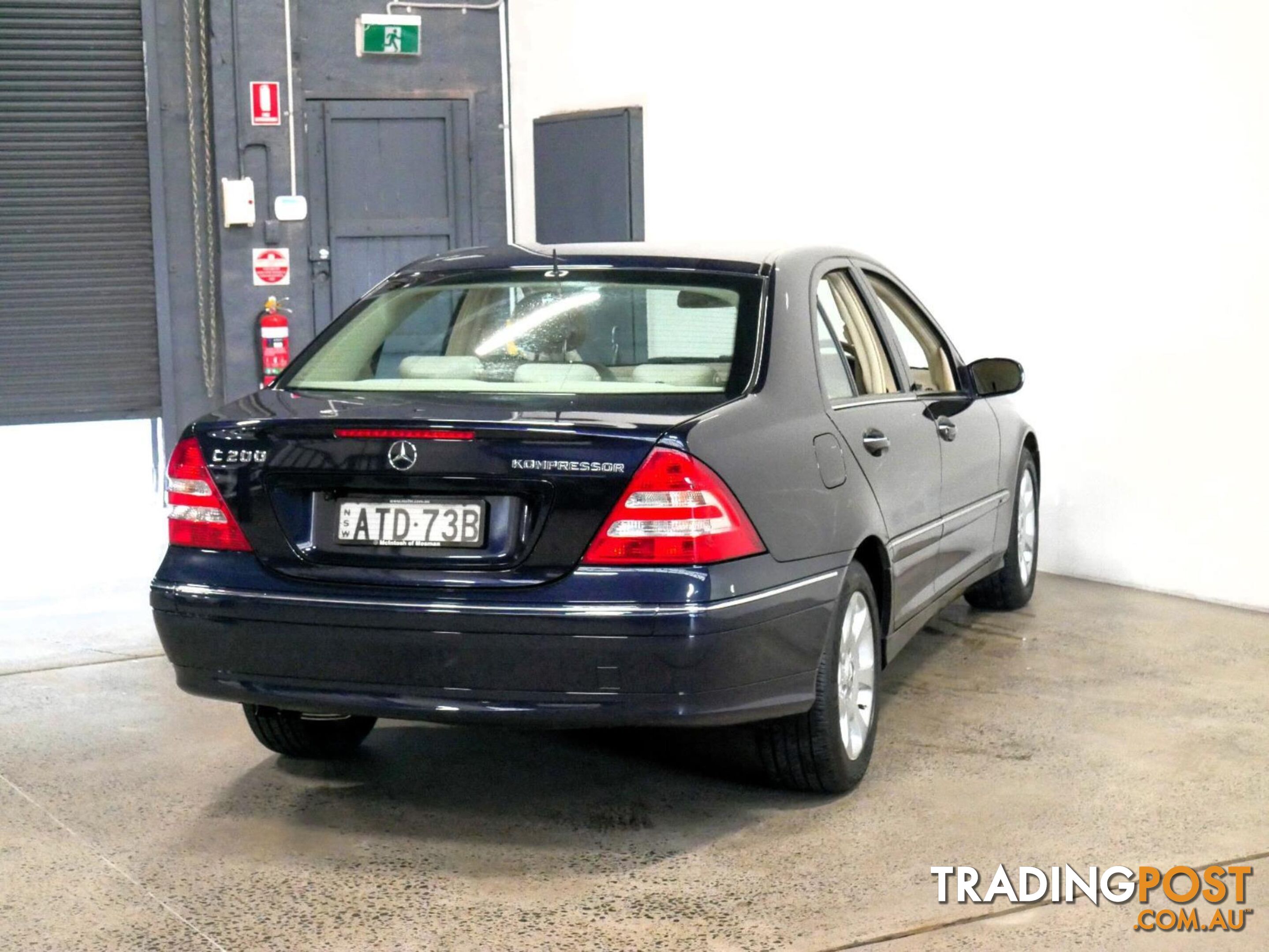 2005 MERCEDES-BENZ C200 KOMPRESSORCLASSIC W203UPGRADE 4D SEDAN