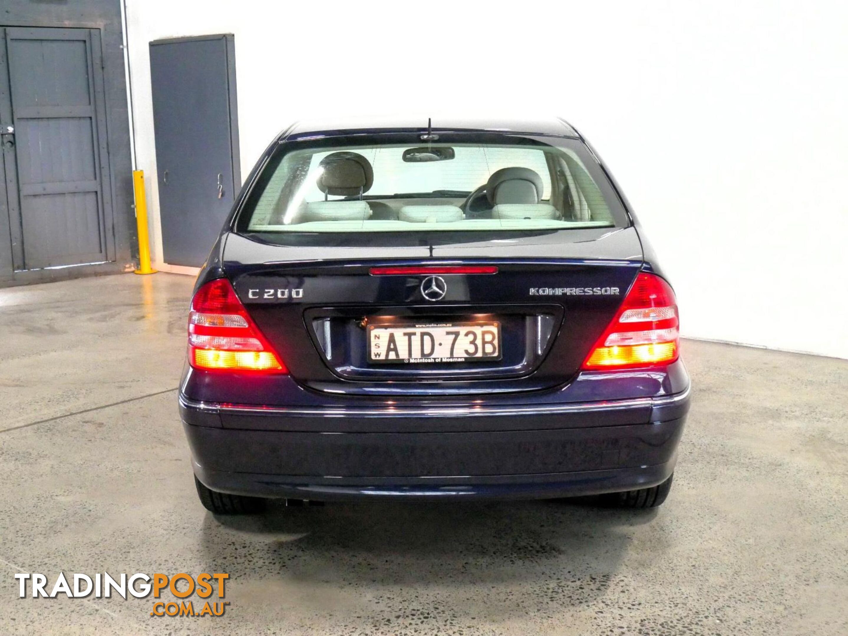 2005 MERCEDES-BENZ C200 KOMPRESSORCLASSIC W203UPGRADE 4D SEDAN